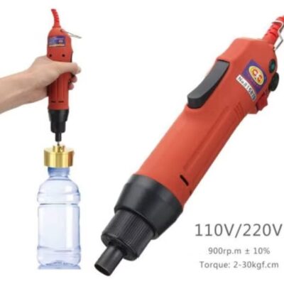 Bottle Capping Machine. Electric Bottle Locking Screw Capping Machine